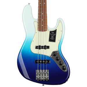 Fender Player Plus Active Jazz Bass - Belair Blue with Pau Ferro Fingerboard