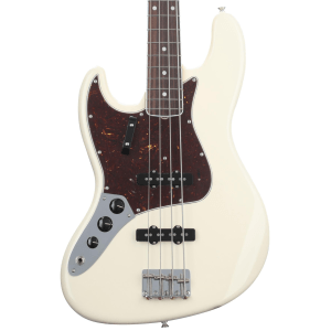 Fender American Vintage II 1966 Left-handed Jazz Bass - Olympic White
