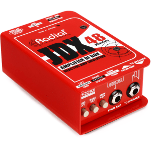 Radial JDX 48 1-channel Active Instrument Direct Box