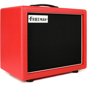 Friedman JEL-112 1 x 12-inch 65-watt Jake E. Lee Extension Cabinet - Red Bronco Tolex