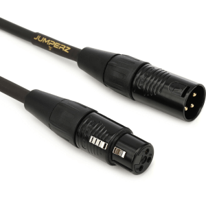 JUMPERZ JGM-3 Gold Microphone Cable - 3 foot