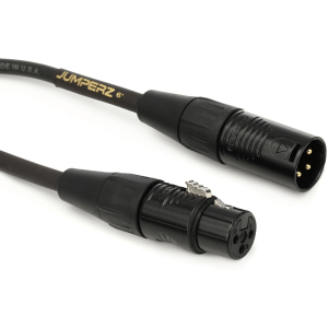 JUMPERZ JGM-6 Gold Microphone Cable - 6 foot