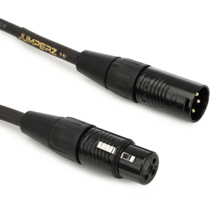 JUMPERZ JGM-15 Gold Microphone Cable - 15 foot