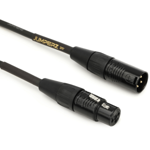 JUMPERZ JGM-20 Gold Microphone Cable - 20 foot