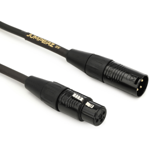 JUMPERZ JGM-25 Gold Microphone Cable - 25 foot