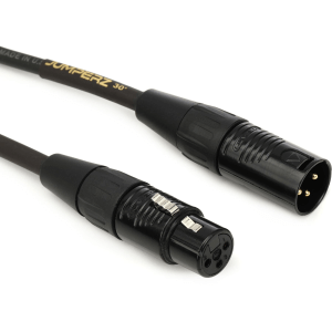 JUMPERZ JGM-30 Gold Microphone Cable - 30 foot