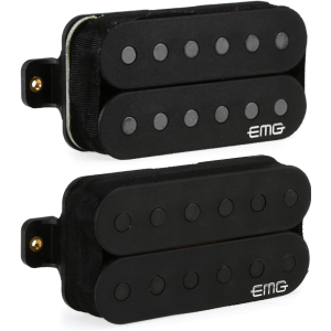 EMG Jim Root Daemonum Set Humbucker Guitar 2-piece Pickup Set - F-Spaced - Black