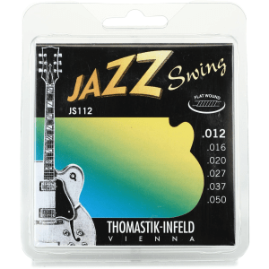 Thomastik-Infeld JS112 Jazz Swing Flatwound Electric Guitar Strings - .012-.050 Medium Light