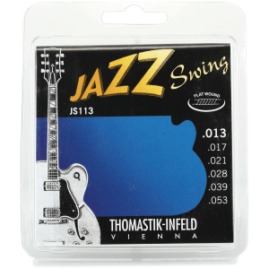Thomastik-Infeld JS113 Jazz Swing Flatwound Electric Guitar Strings - .013-.053 Medium