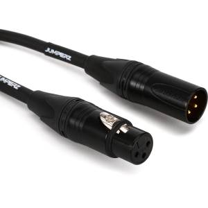 JUMPERZ JZGM ZipLine Gold Microphone Cable - 1 foot