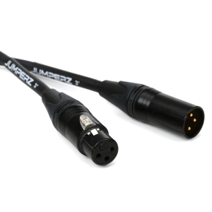 JUMPERZ JZGM ZipLine Gold Microphone Cable - 3 foot