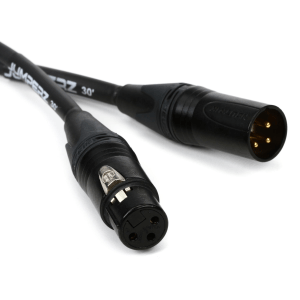 JUMPERZ JZGM ZipLine Gold Microphone Cable - 30 foot