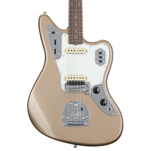 Fender Custom Shop '63 Jaguar DLX Closet Classic Electric Guitar - Aged Shoreline Gold