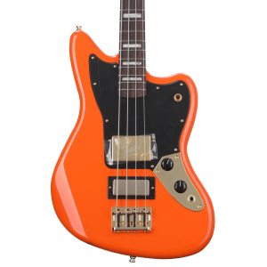 Fender Mike Kerr Jaguar Signature Bass Guitar - Tiger's Blood Orange