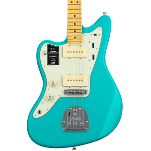 Fender American Professional II Jazzmaster Left-handed - Miami Blue with Maple Fingerboard