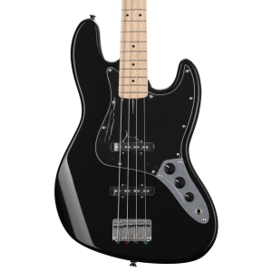 Squier Affinity Series Jazz Bass - Black with Maple Fingerboard