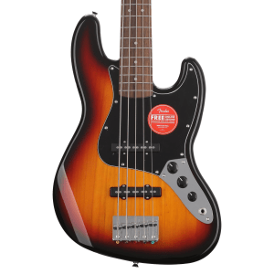 Squier Affinity Series Jazz Bass V - 3-color Sunburst with Laurel Fingerboard