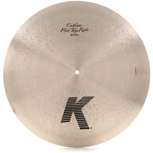 Zildjian 20-inch K Custom Flat Top Ride Cymbal