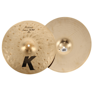 Zildjian 14 inch K Custom Session Hi-hat Cymbals