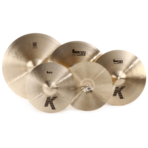 Zildjian K Cymbal Set - 14/16/20 inch - with Free 18 inch Dark Crash