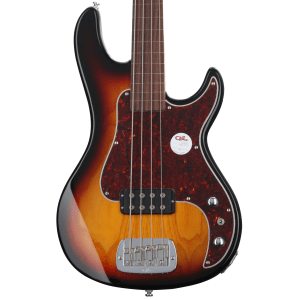 G&L Tribute Kiloton Fretless Bass Guitar - 3-tone Sunburst