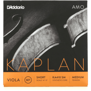 D'Addario KA410 Kaplan Amo Viola String Set - Short Scale (14"-15")