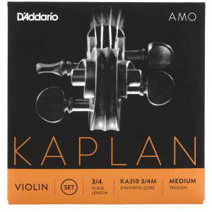 D'Addario KA310 Kaplan Amo Violin String Set - 3/4 Scale
