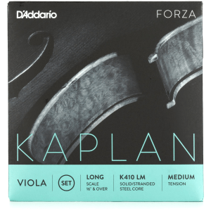 D'Addario K410 Kaplan Forza Viola String Set - Long Scale (16"+)