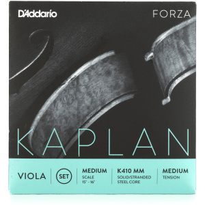 D'Addario K410 Kaplan Forza Viola String Set - Medium Scale (15"-16")