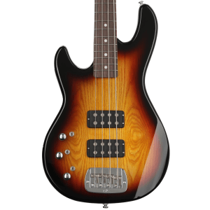 G&L Tribute L-2000 Left-handed Bass Guitar - 3-tone Sunburst