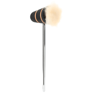 Low Boy Puff Daddy Bass Drum Beater - Black with Copper Stripes