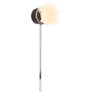 Low Boy Puff Daddy Bass Drum Beater - Lightweight, Black with Copper Stripes