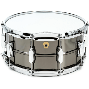Ludwig Black Beauty Brass - 6.5 x 14-inch Snare Drum - Black Nickel