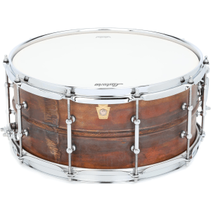 Ludwig Copper Phonic Snare Drum - 6.5 x 14-inch - Raw Patina