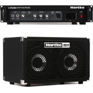 Hartke LH500 500-watt Bass Head and 500-watt 2x10" Bass Cabinet