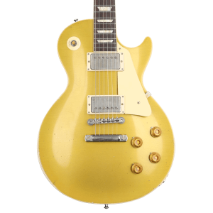 Gibson Custom 1957 Les Paul Goldtop Darkback Reissue Electric Guitar - Murphy Lab Light Aged Double Gold