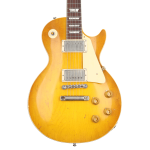 Gibson Custom 1958 Les Paul Standard Reissue Electric Guitar - Murphy Lab Heavy Aged Lemon Burst