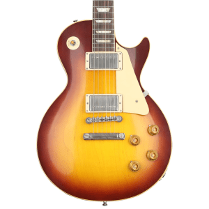 Gibson Custom 1958 Les Paul Standard Reissue Electric Guitar - Murphy Lab Ultra Light Aged Bourbon Burst