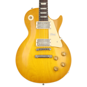 Gibson Custom 1958 Les Paul Standard Reissue VOS Electric Guitar - Lemon Burst