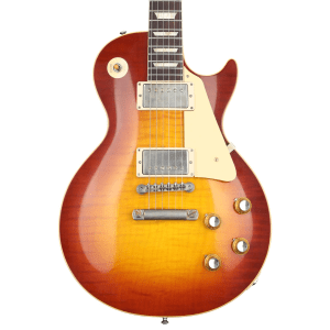 Gibson Custom 1960 Les Paul Standard Reissue Electric Guitar - Murphy Lab Ultra Light Aged Wide Tomato Burst
