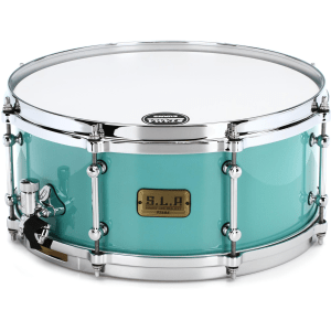 Tama S.L.P. Fat Spruce Snare Drum - 6 x 14-inch - Turquoise