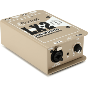 Radial LX2 2-channel Balanced Line Splitter with Isolation