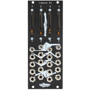 Noise Engineering Lapsus Os 4-channel Attenuverter Eurorack Module - Black