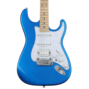 G&L Fullerton Deluxe Legacy HSS Electric Guitar - Electric Blue