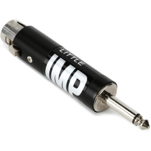 Whirlwind Little IMP Lo-Z XLR Female to Hi-Z 1/4-inch Male In-line Impedance Transformer