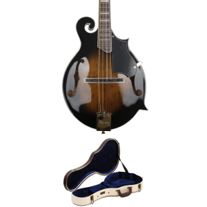 Ibanez M522 Mandolin and Case Bundle - Dark Violin Sunburst Gloss