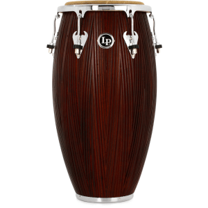 Latin Percussion Matador Wood Conga - 11.75 inch Red Carved Mango - Sweetwater Exclusive