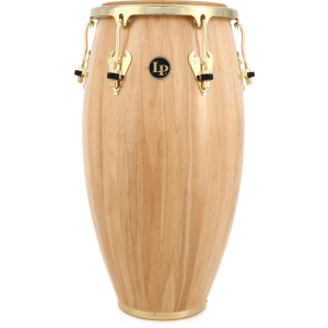 Latin Percussion Matador Wood Conga with Gold Hardware - 11.75 inch Natural