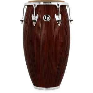 Latin Percussion Matador Wood Tumba - 12.5 inch Red Carved Mango - Sweetwater Exclusive
