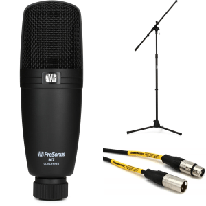 PreSonus M7 Large-diaphragm Condenser Microphone with Stand and Cable